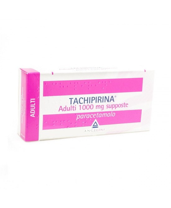 TACHIPIRINA*AD 10SUPP 1000MG - Farmacia-flash.it
