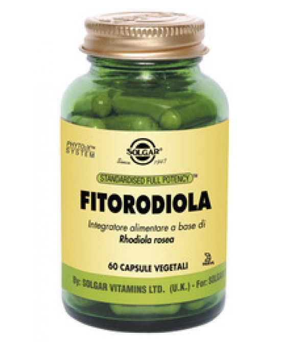FITORODIOLA 60 CAPSULE VEGETALI - Farmacia-flash.it