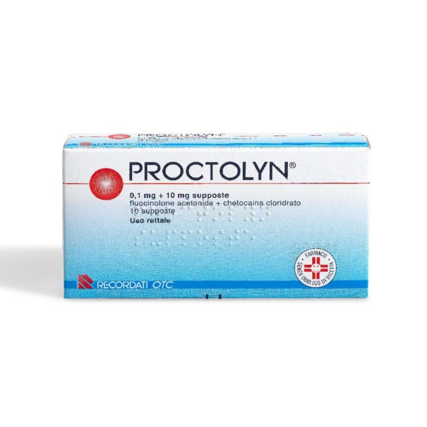 PROCTOLYN*10SUPP 0,1MG+10MG - Farmacia-flash.it
