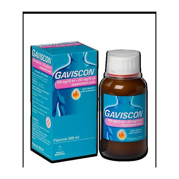 GAVISCON*OS 500MG+267MG/10ML - Farmacia-flash.it