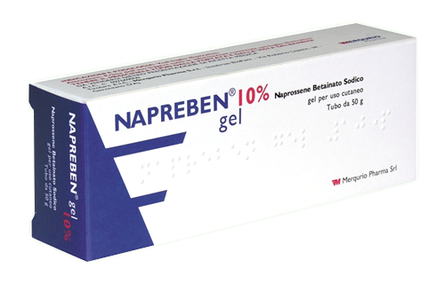 NAPREBEN*GEL 50G 10% - Farmacia-flash.it