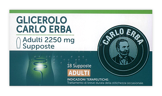 GLICEROLO*AD 18SUPP 2250MG - Farmacia-flash.it