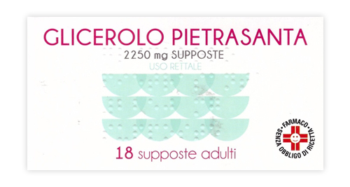 GLICEROLO*AD 18SUPP 2250MG - Farmacia-flash.it