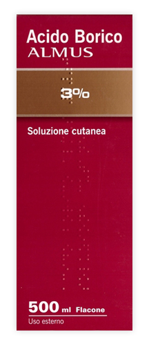 ACIDO BORICO ALM*3% 500ML - Farmacia-flash.it