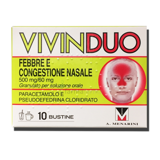 VIVINDUO FEBBRE CONG NAS*10BS - Farmacia-flash.it