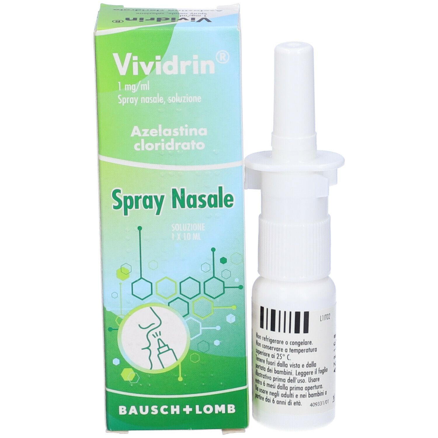 VIVIDRIN*SPRAY NAS 10MG 10ML - Farmacia-flash.it