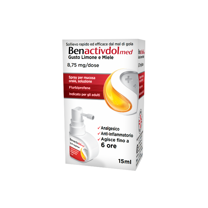 BENACTIVDOLMED*SPRAY 15ML - Farmacia-flash.it