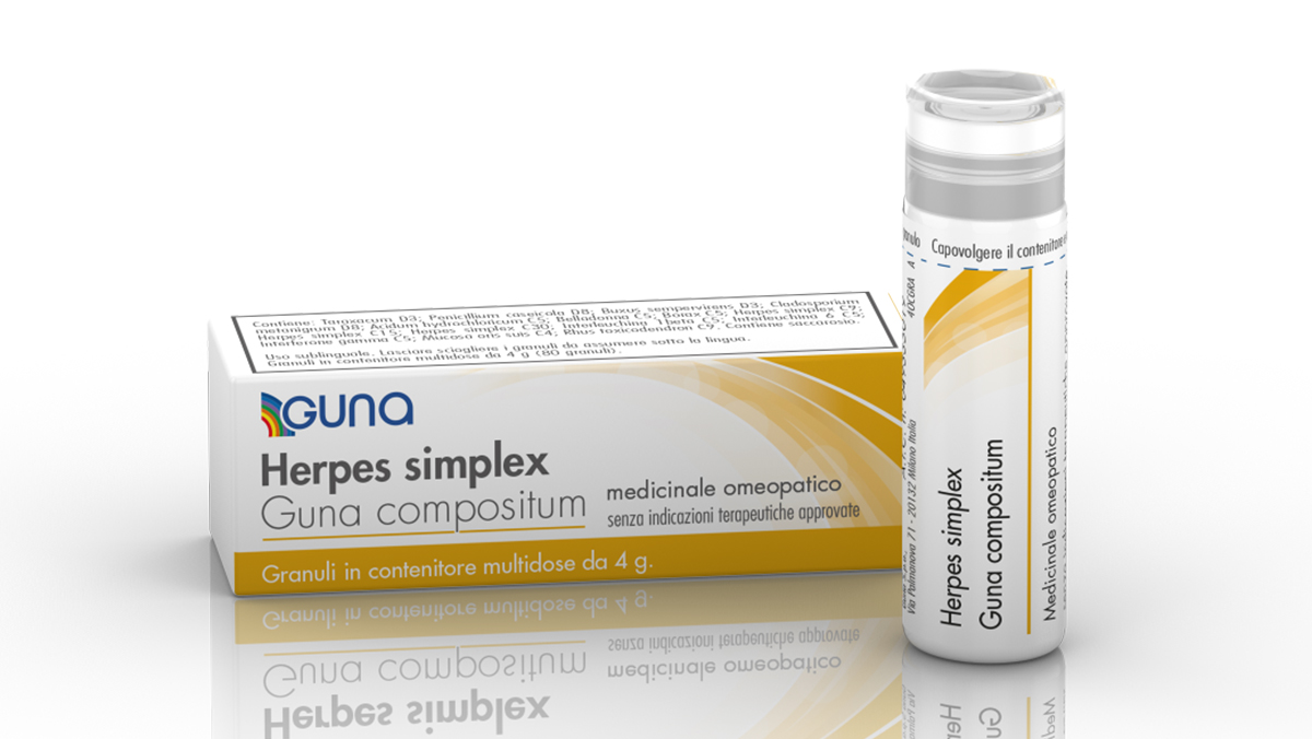 HERPES SIMPLEX GUNA COMP*4G GR - Farmacia-flash.it