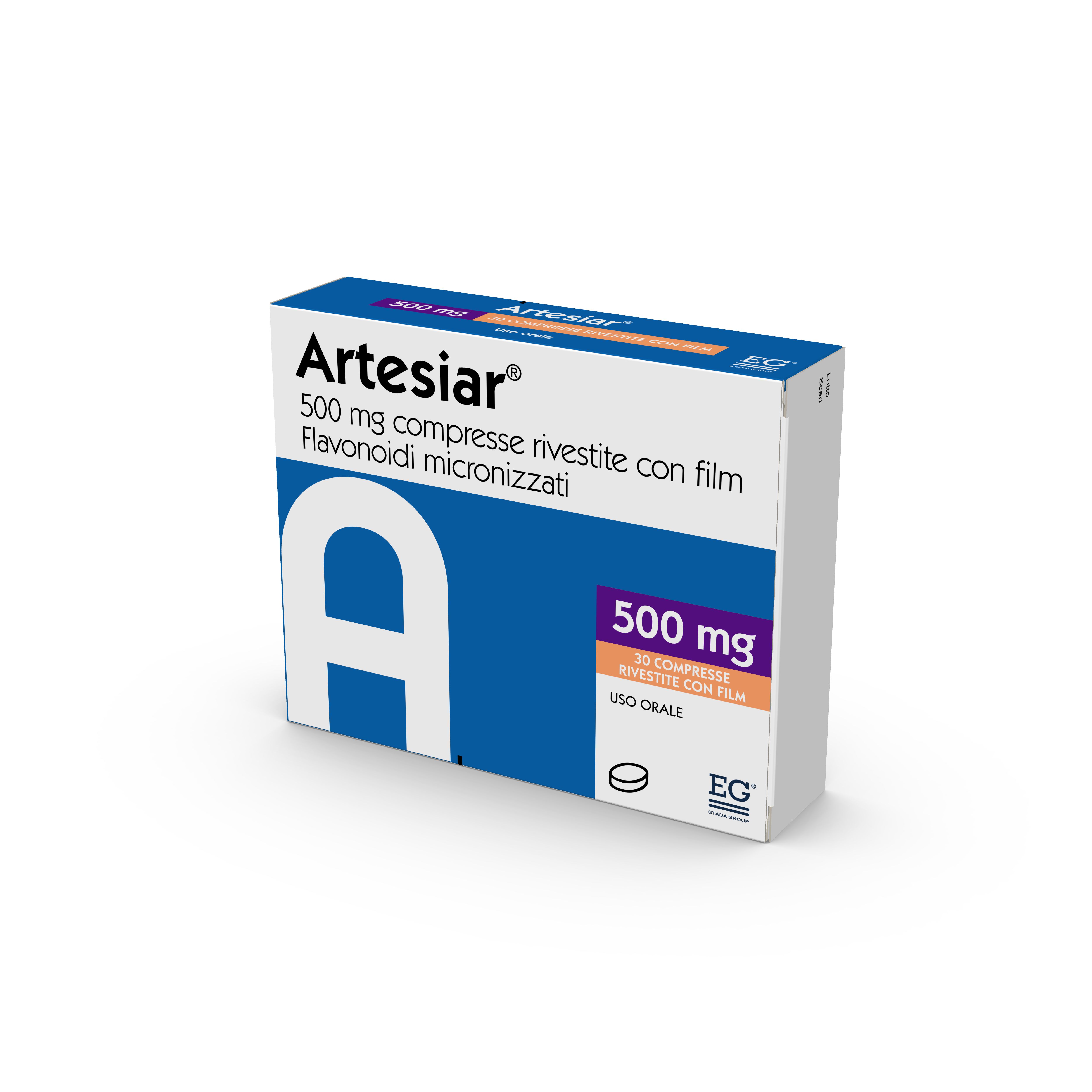 ARTESIAR*30CPR RIV 500MG - Farmacia-flash.it