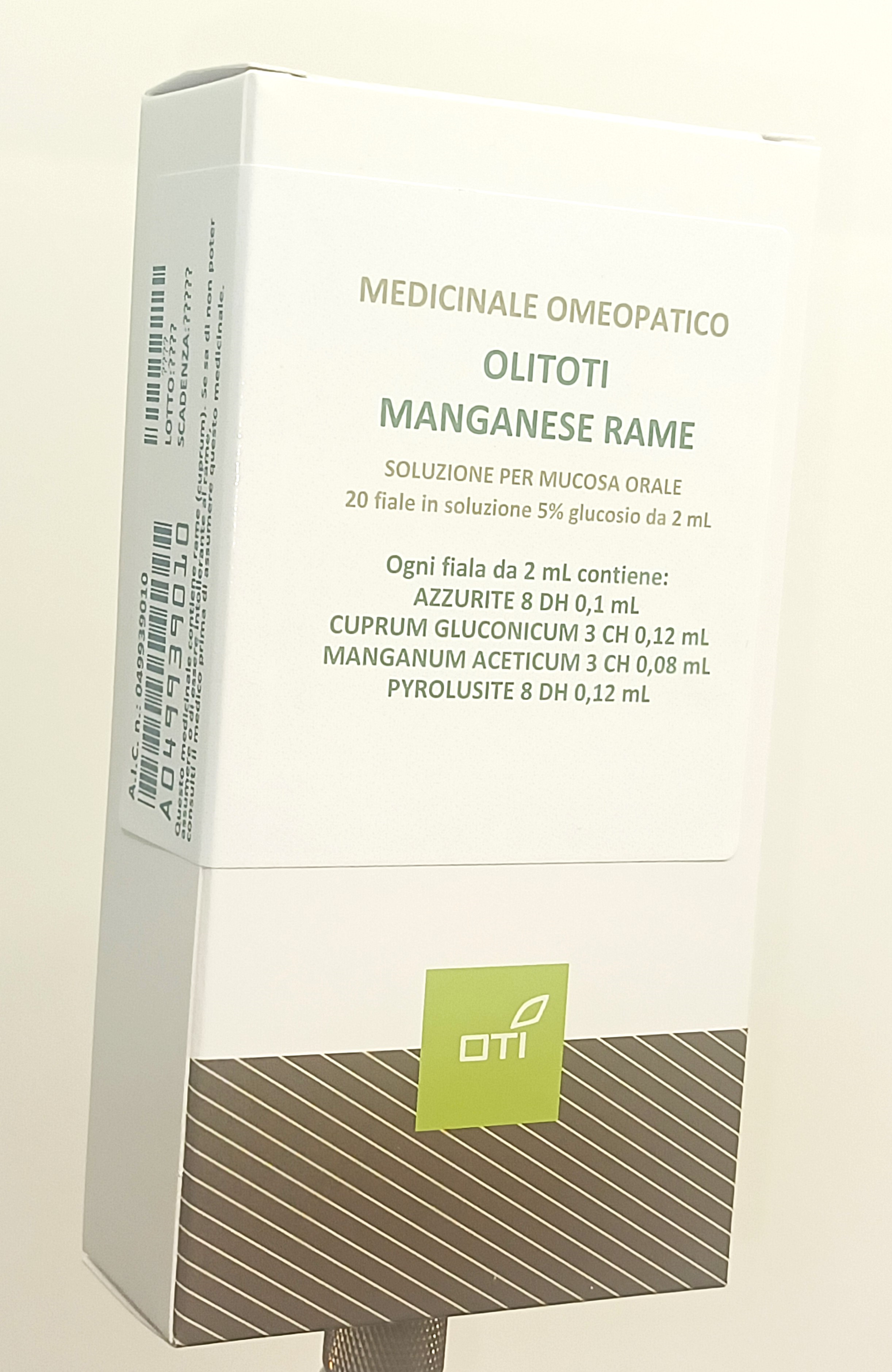 OLITOTI MANGANESE RAME*OS 20F - Farmacia-flash.it