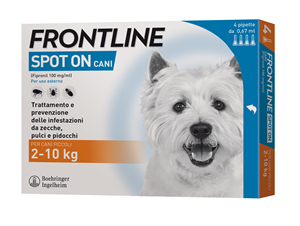 FRONTLINE*4PIP 2-10KG CANI - Farmacia-flash.it