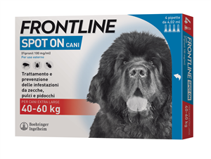 FRONTLINE*4PIP 40-60KG CANI - Farmacia-flash.it