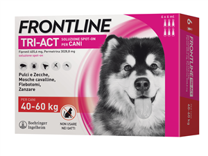 FRONTLINE TRI-ACT*6PIP 40-60KG - Farmacia-flash.it