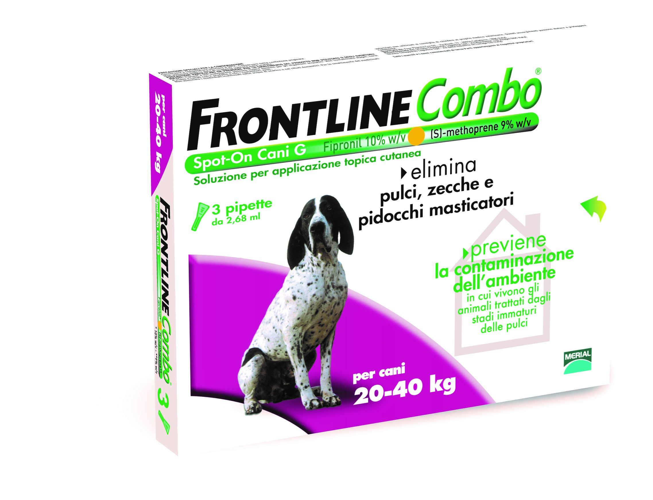 FRONTLINE COMBO*3PIP 20-40KG C - Farmacia-flash.it