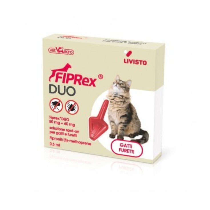 FIPREX DUO*1PIP GATTI/FURETTI - Farmacia-flash.it