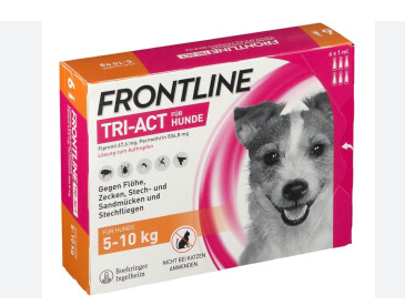 FRONTLINE TRI-ACT*3PIP 5-10KG - Farmacia-flash.it