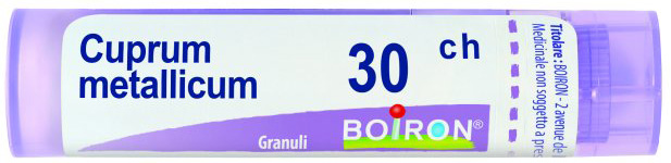 CUPRUM METALLICUM 30 CH GRANULI - Farmacia-flash.it