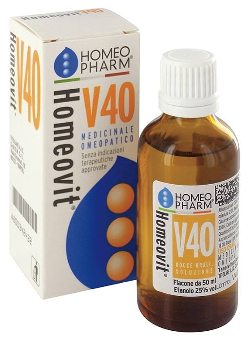 HOMEOVIT V40 GOCCE 50 ML - Farmacia-flash.it
