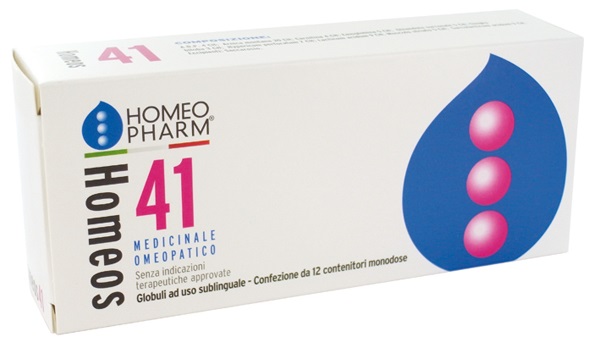 HOMEOS 41 GLOBULI 12 TUBI - Farmacia-flash.it