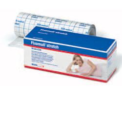 FASCIA AUTOADESIVA IPOALLERGENICA FISSAGGIO CATETERI FIXOMULL STRETCH. SUPPORTO IN POLIESTERE NON TESSUTO BIANCO, MASSA IN POLICARBONATO SENZA RESINE E GOMME NATURALI. 20X1000CM - Farmacia-flash.it