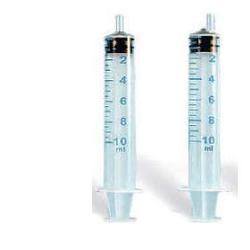 SIRINGA PLASTICA SENZA AGO STERILE 10ML ECC - Farmacia-flash.it