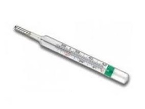 TERMOMETRO CLINICO PRONTEX SENZA MERCURIO ECOLOGICO PRECISO NATURALE - Farmacia-flash.it