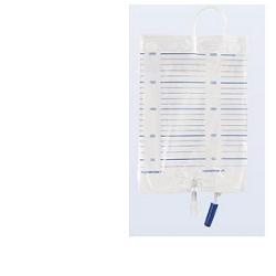 SACCA DA LETTO PER RACCOLTA URINA TUBO DI COLLEGAMENTO 90CM CON VALVOLA DI SCARICO CAPACITA' 2 LITRI - Farmacia-flash.it