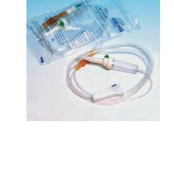 SET STERILE PER INFUSIONE IN MATERIALE ANALLERGICO CON PARA E ROLLER. CONFEZIONE SINGOLA - Farmacia-flash.it
