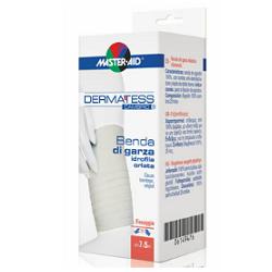 BENDA ORLATA DI GARZA IDROFILA DERMATESS CAMBRIC 5X5 - Farmacia-flash.it