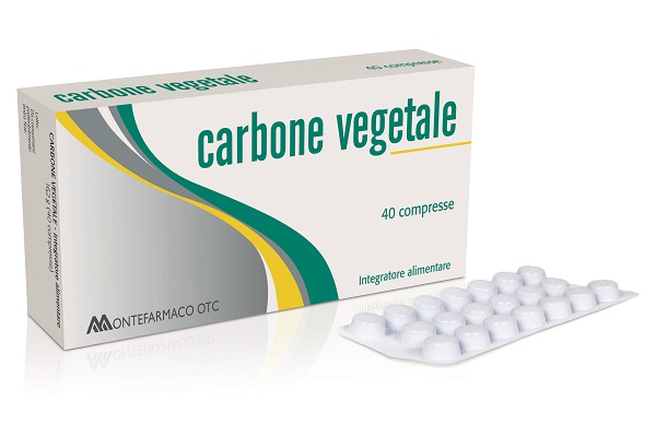 CARBONE VEGETALE 40 COMPRESSE - Farmacia-flash.it