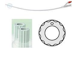 CATETERE VESCICALE PROFILCATH PLUS IN SILICONE SCANALATO 2 VIE CH14 31CM 1 PEZZO - Farmacia-flash.it