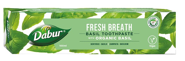 DABUR DENTIFRICIO BASILICO 100 ML - Farmacia-flash.it