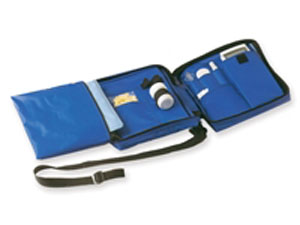 DIABETIC BAG BORSA TERMICA E COOLER VUOTA IN NYLON BLU - Farmacia-flash.it