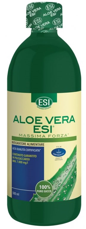 ESI ALOE VERA SUCCO MASSIMA FORZA 500 ML - Farmacia-flash.it