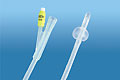 CATETERE FOLEY IN SILICONE TRASPARENTE A 2 VIE CON SCANALATURE LONGITUDINALI CON PALLONCINO 5-10ML DIAMETRO CH16 5,33MM LUNGHEZZA 40CM - Farmacia-flash.it