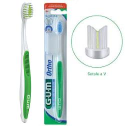 GUM ORTHO SPAZZOLINO ORTODONTICO - Farmacia-flash.it