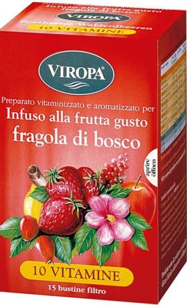 VIROPA 10 VIT FRAGOLA DEL BOSCO 15 BUSTINE - Farmacia-flash.it