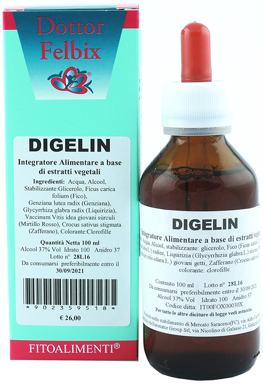 DIGELIN GOCCE 100 ML - Farmacia-flash.it