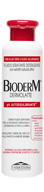 BIODERM DERMOLATTE CREMA FLUIDA 250 ML - Farmacia-flash.it