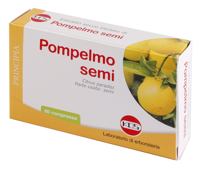 POMPELMO SEMI ESTRATTO SECCO 60 COMPRESSE - Farmacia-flash.it