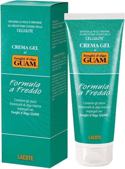 GUAM FANGHI D'ALGA CREMA GEL FORMULA A FREDDO 250 ML - Farmacia-flash.it
