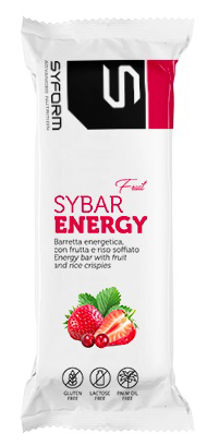 SYBAR ENERGY FRUIT BARRETTA FRAGOLA 40 G - Farmacia-flash.it