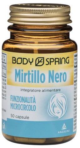 BODY SPRING MIRTILLO NERO 50 CAPSULE - Farmacia-flash.it