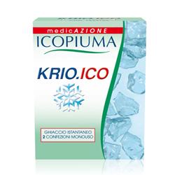 GHIACCIO ISTANTANEO MONOUSO ICOPIUMA KRIO 2 BUSTE - Farmacia-flash.it