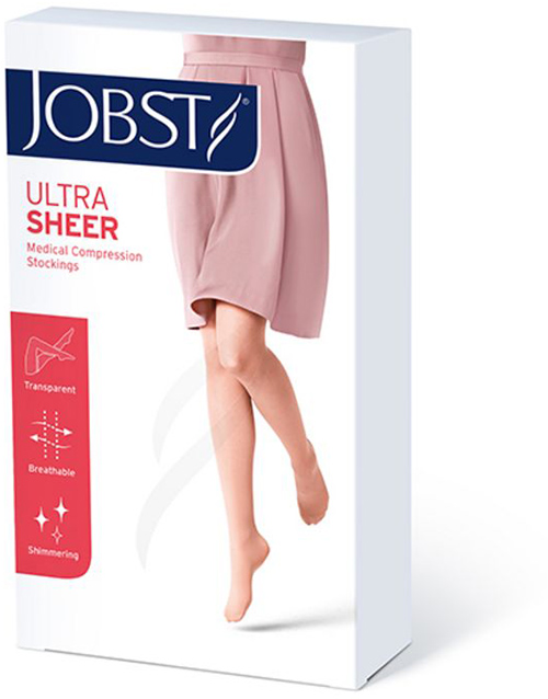 CALZA COMPRESSIVA JOBST ULTRASHEER 10-15MMHG COLLANT NOIR5 ARTICOLO 797860000600 - Farmacia-flash.it