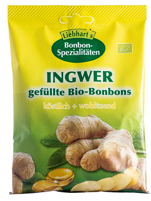 BONBONS ZENZERO BIO 100 G 18 PEZZI - Farmacia-flash.it