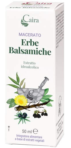 CAIRA MACERATO ERBE BALSAMICHE ESTRATTO IDROALCOLICO GOCCE 50 ML - Farmacia-flash.it