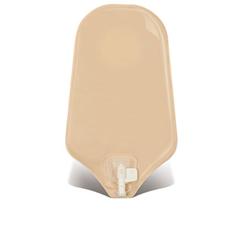 SACCA DUE PEZZI PER UROSTOMIA CON RUBINETTO SISTEMA 2S ACCUSEAL 45MM TRASPARENTE 10 PEZZI - Farmacia-flash.it