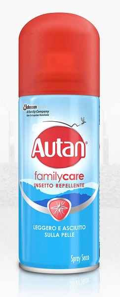AUTAN FAMILY CARE SPRAY SECCO 100ML - Farmacia-flash.it