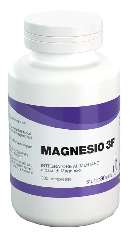 MAGNESIO 3F 200 COMPRESSE - Farmacia-flash.it